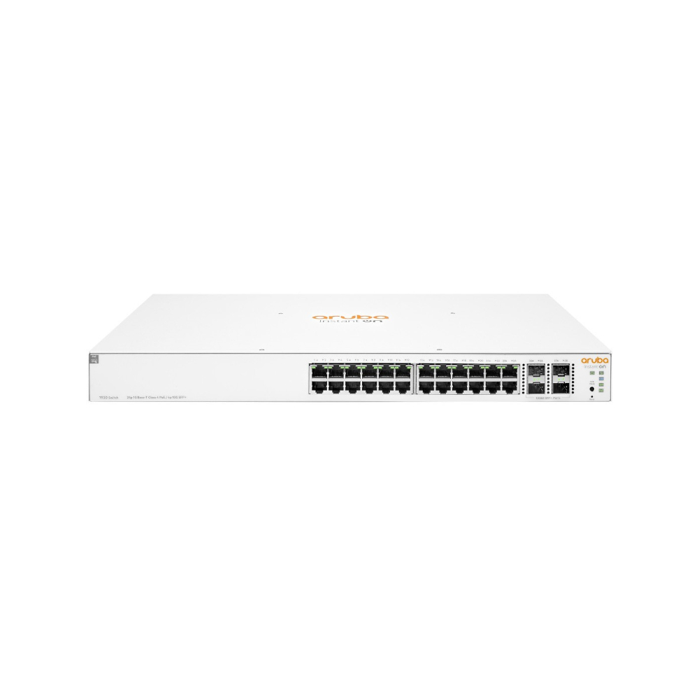 Switches Aruba IOn 1930 24G 4SFP+ 195W Sw - Componentes