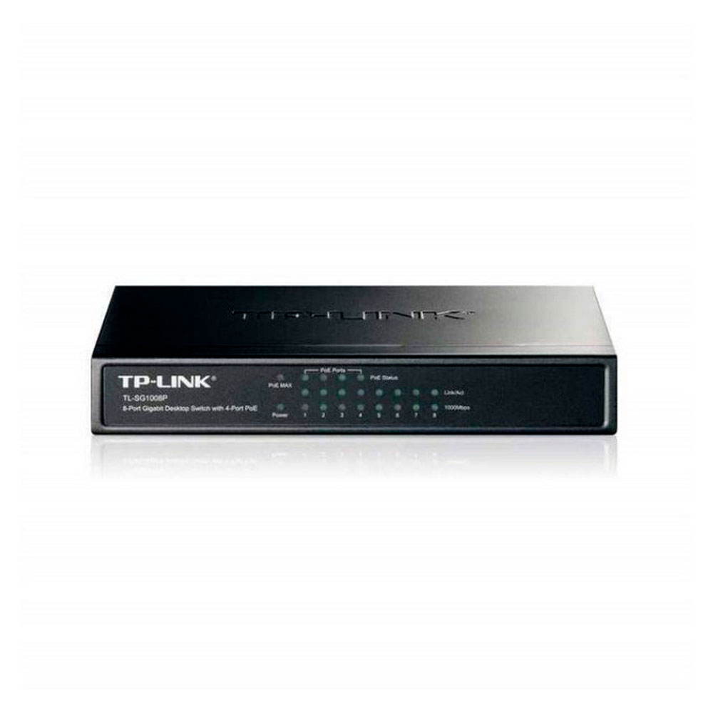 Switch TP-LINK NO administralbe  de 8 Puertos Gigabit con 4 Puertos PoE - Componentes - Imagen 2
