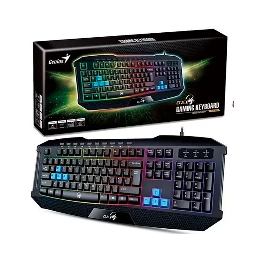 Teclado Gamer Genius   GX Scorpion K215 - Componentes