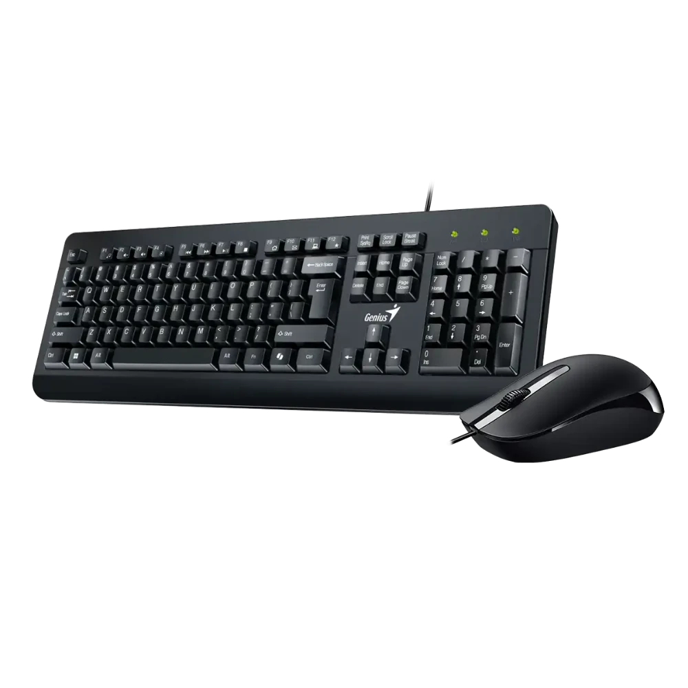 Combo  teclado + mouse Alambrico Genius KM-160 Negro - Componentes - Imagen 2