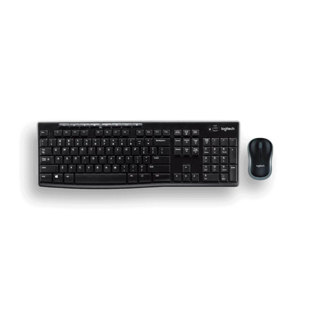 Combo Logitech Teclado/mouse MK270 Inalambrico - Combos Teclado y Mouse