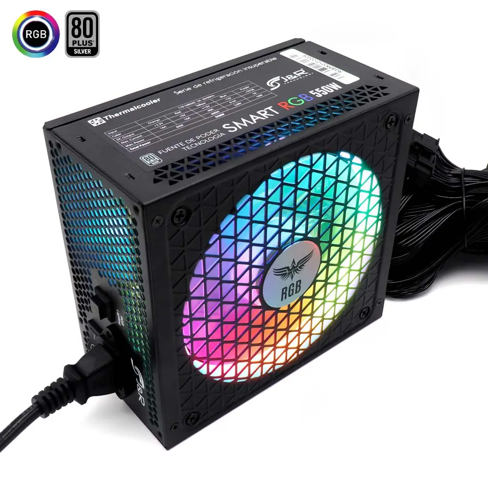 Fuente de Poder RGB 450W Reales JR - Fuentes de Poder - Imagen 2