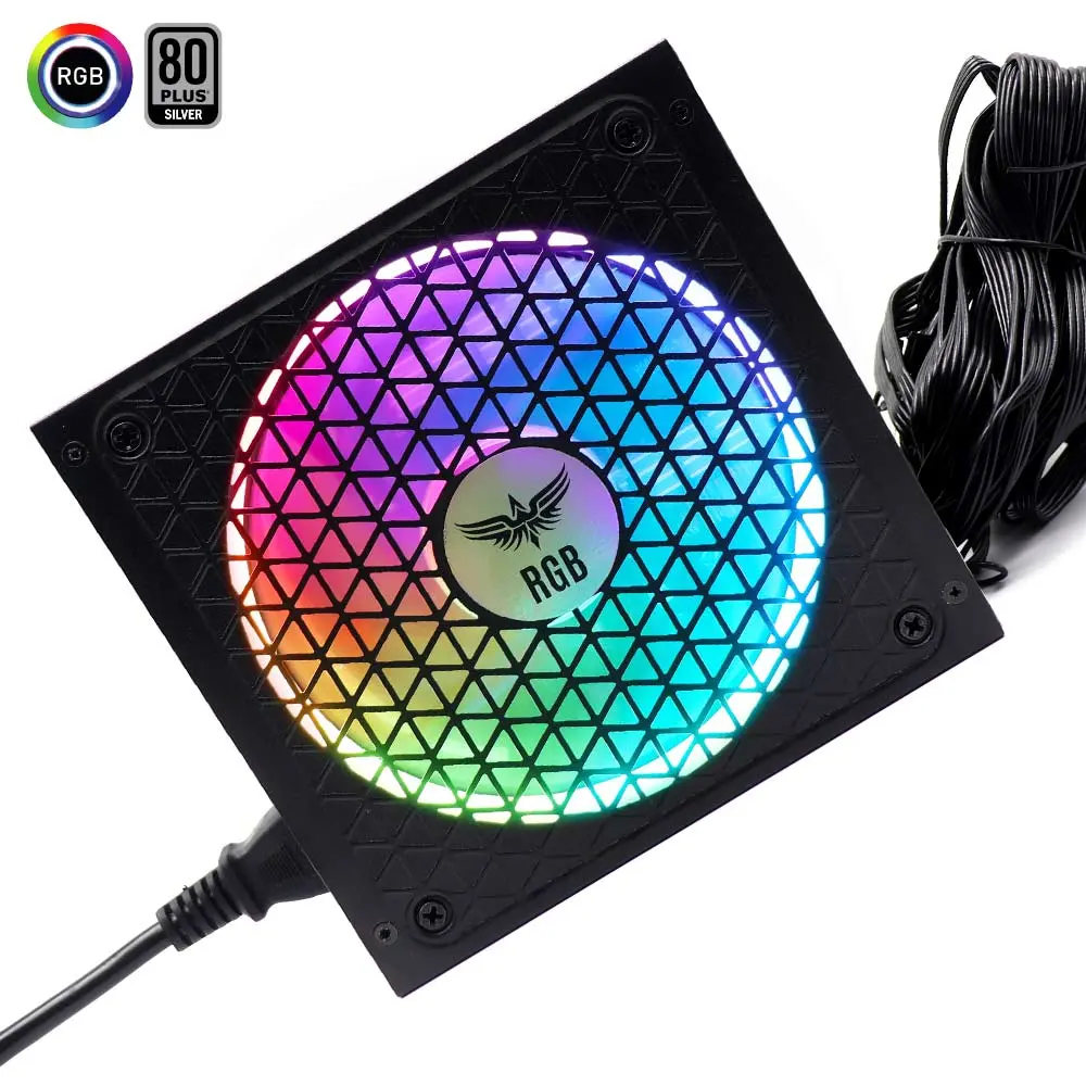Fuente de Poder RGB 450W Reales JR - Fuentes de Poder - Imagen 3