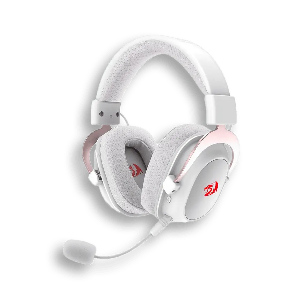 Diadema Inalámbrica Redragon Zeus Pro Blanco H510W-PRO - Audio Gamer