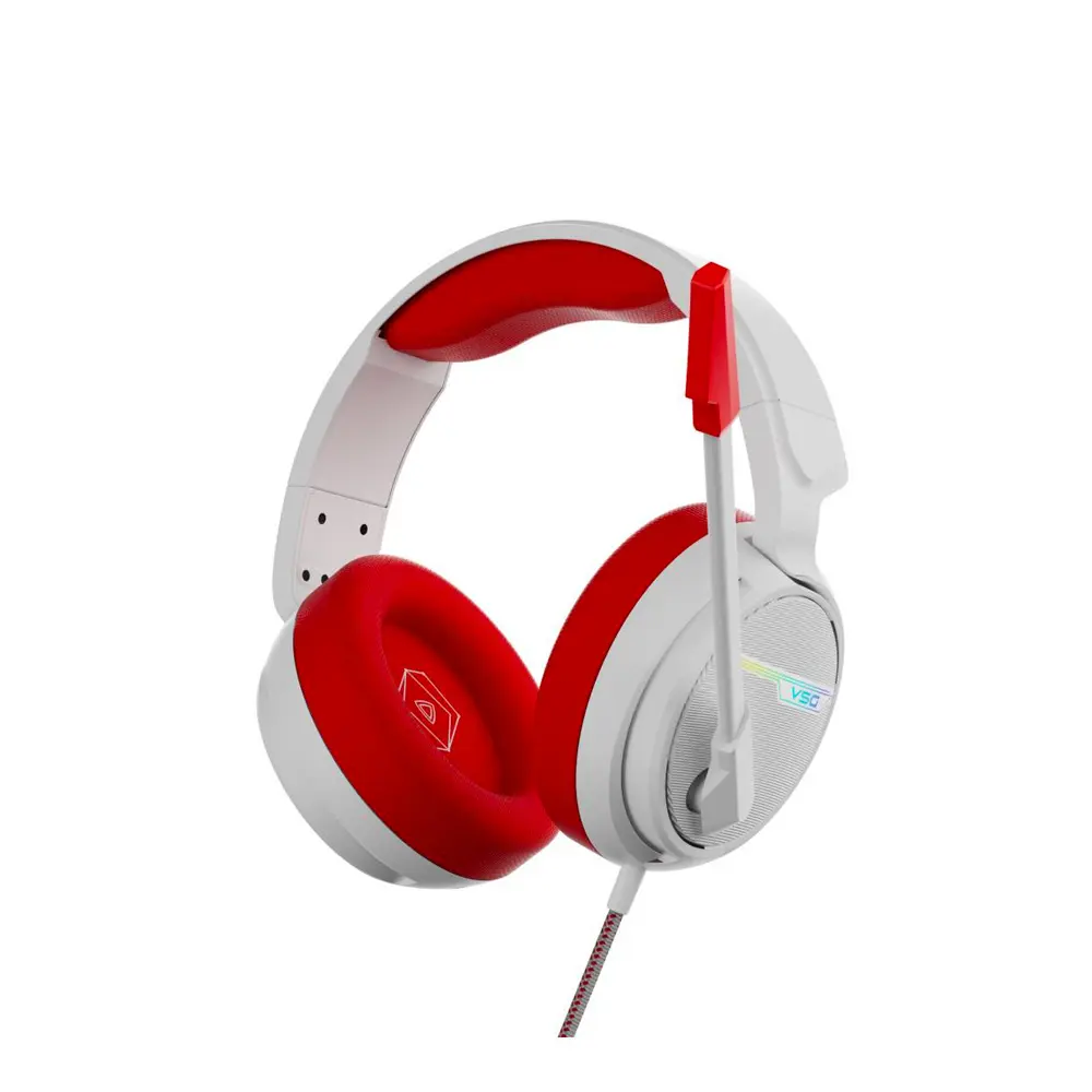 Diadema Pentagon Roja - Audio Gamer