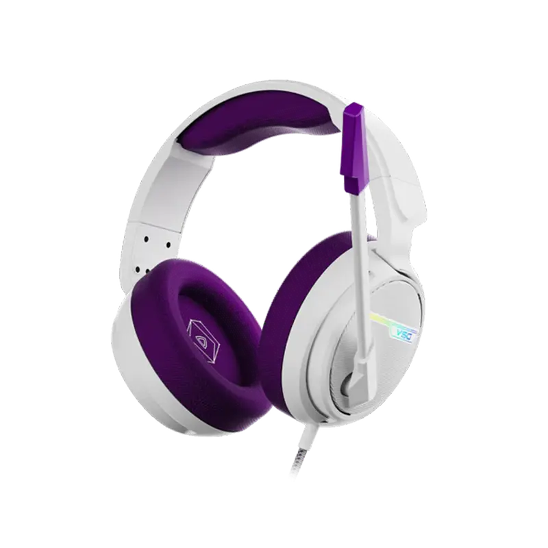 Diadema VSG Pentagon Púrpura - Audio Gamer