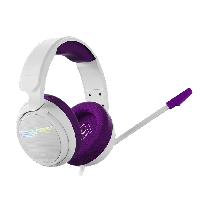 Diadema VSG Pentagon Púrpura - Audio Gamer - Imagen 2