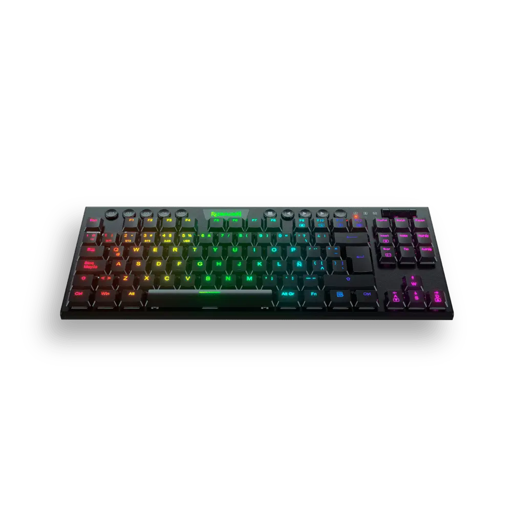 Teclado Redragon Horus Tkl Negro Switch Rojo - Teclados Gamer - Imagen 2