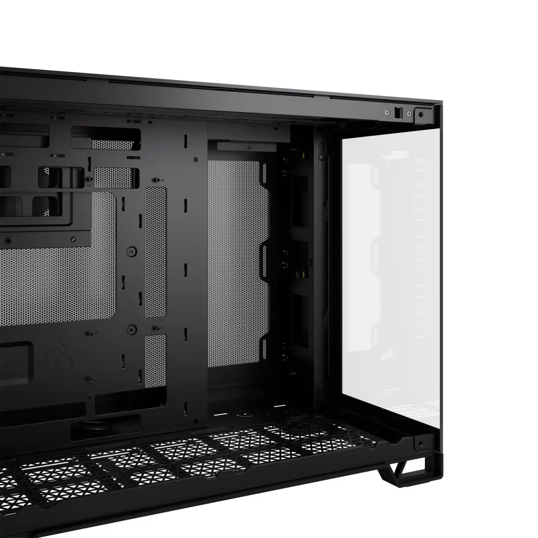 Chasis Corsair 2500X Tempered Glass Mid-tower, Black - Chasis y Gabinetes - Imagen 2