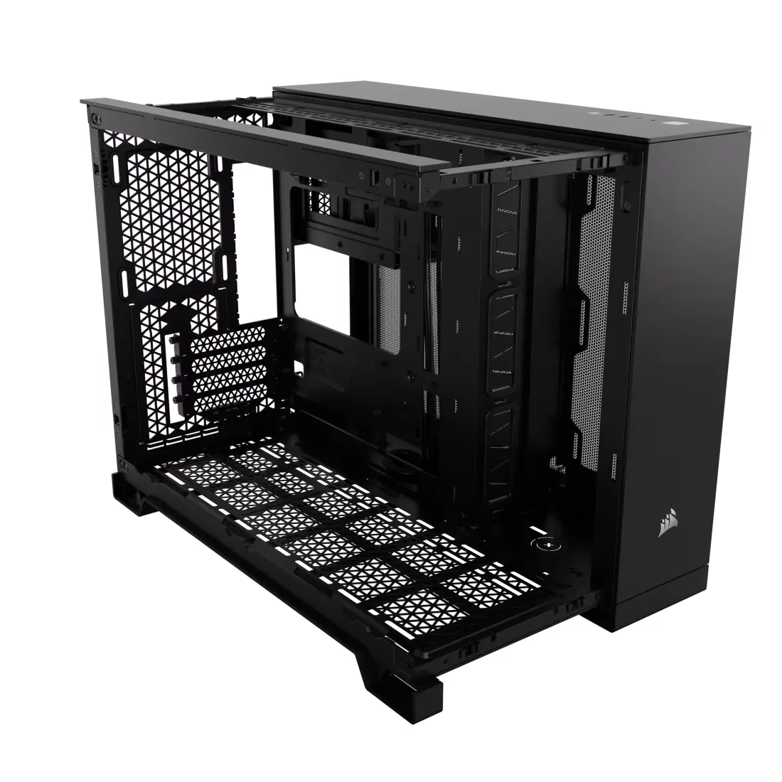 Chasis Corsair 2500X Tempered Glass Mid-tower, Black - Chasis y Gabinetes - Imagen 3