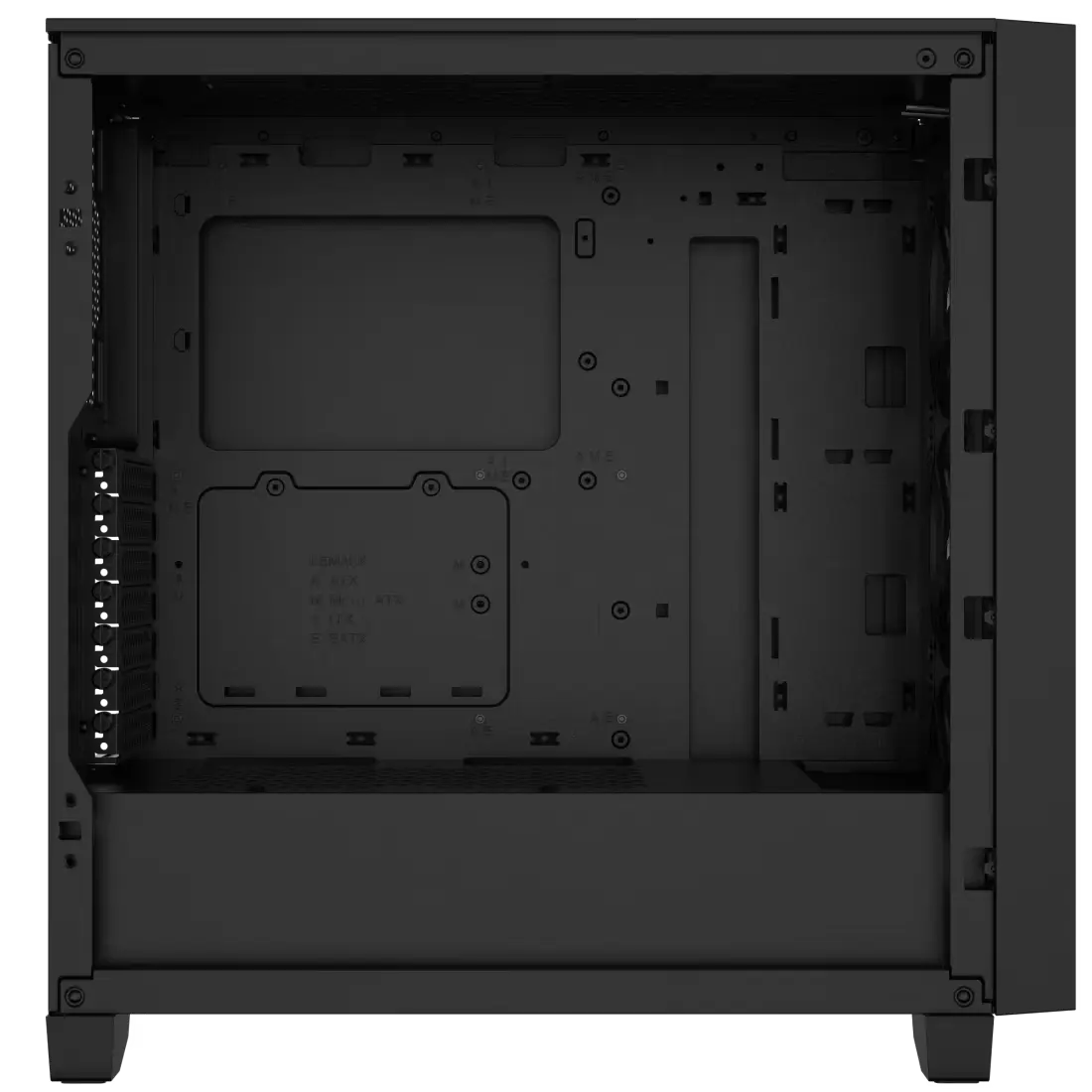 Chasis Corsair 3000D RGB Airflow Tempered Glass Negro - Chasis y Gabinetes - Imagen 2