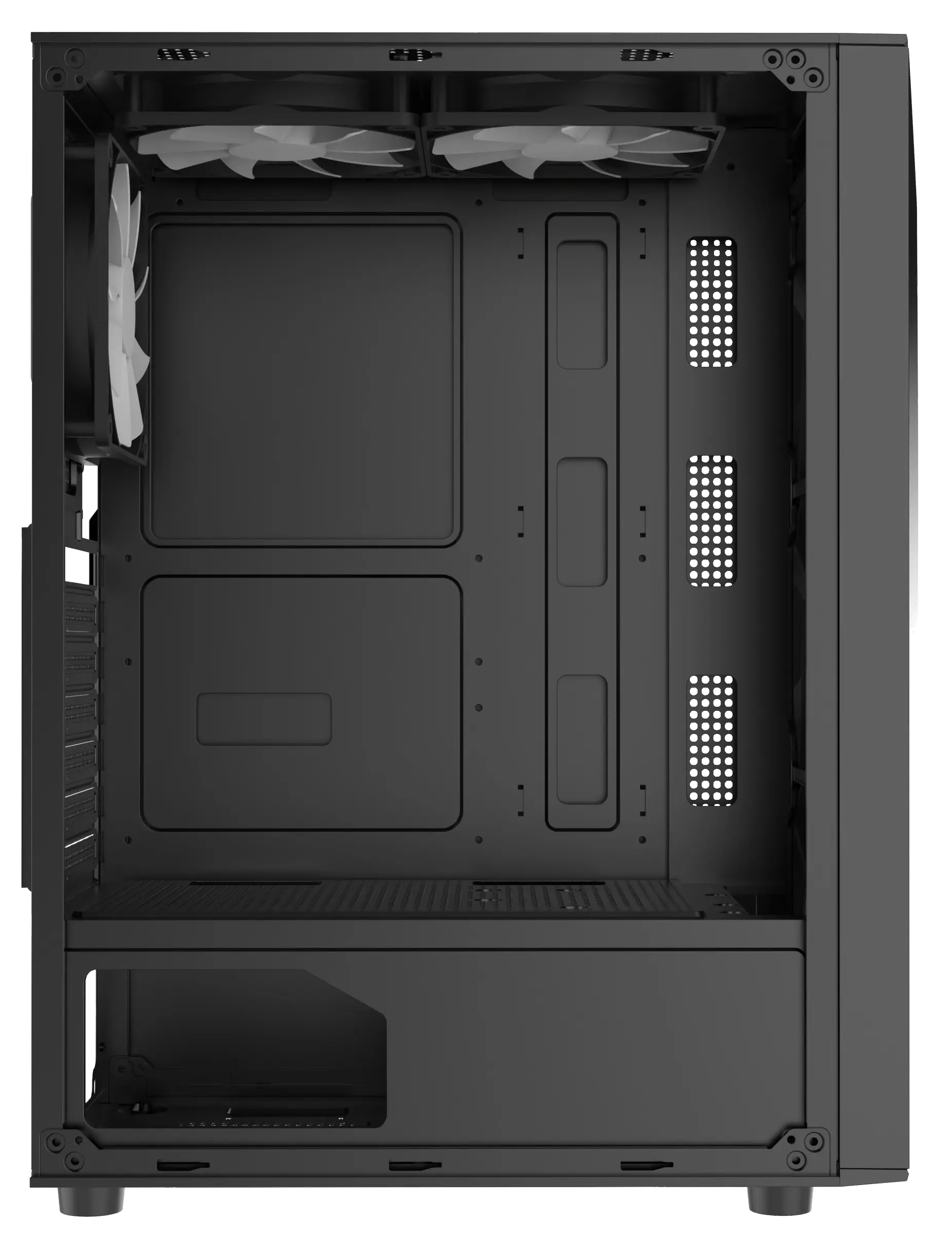Chasis Flow D Negro - Chasis y Gabinetes - Imagen 3