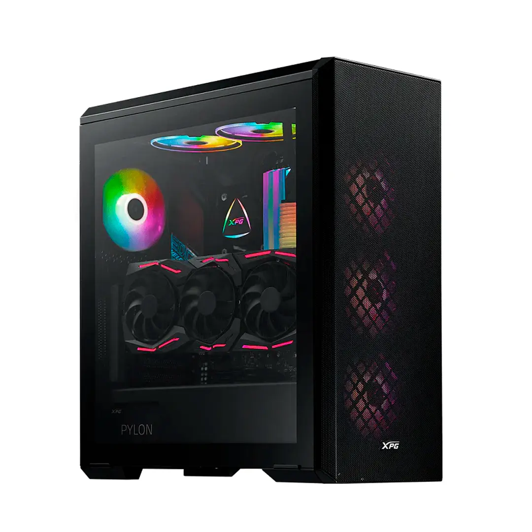 Chasis XPG Defender Mesh Negro - Chasis y Gabinetes