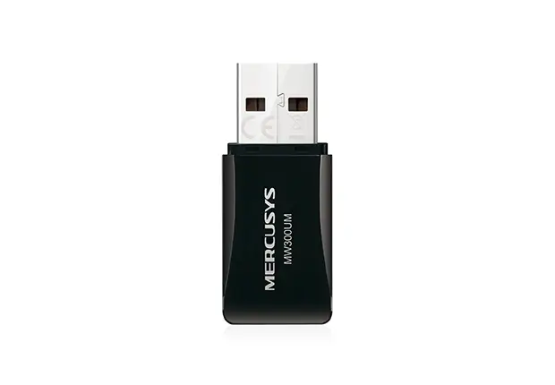 Tarjeta Red USB Mercusys 300 Mbps N300 Nano Wireless - Redes y Conectividad - Imagen 3