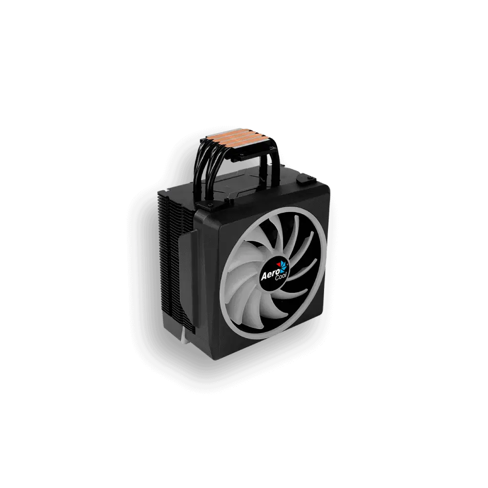 Disipador Cylon 4F ARGB Aero Cool Negro - Refrigeración - Imagen 3