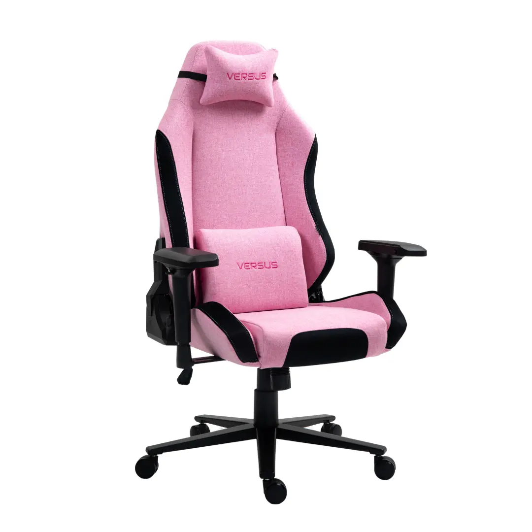 Silla Versus V40 Tela Rosa - Sillas Gamer