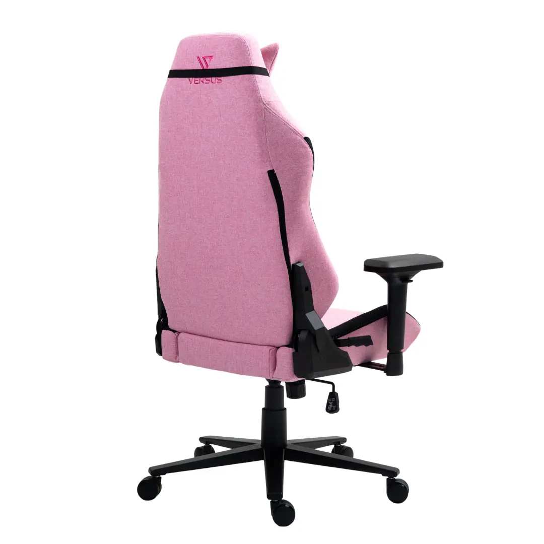 Silla Versus V40 Tela Rosa - Sillas Gamer - Imagen 3