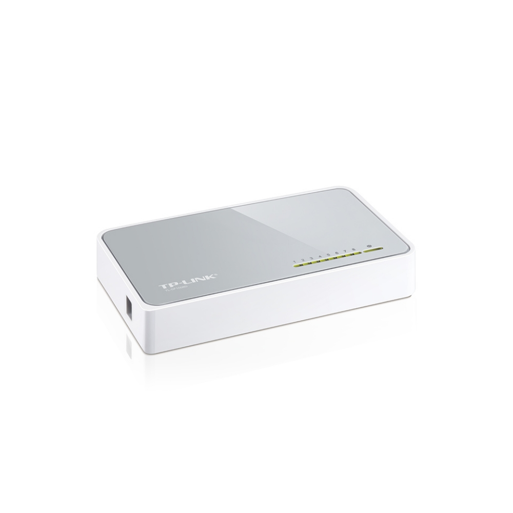 Switch de Escritorio TPLINK de 8 Puertos de 10/100 Mbps COLOR Blanco - Componentes - Imagen 3