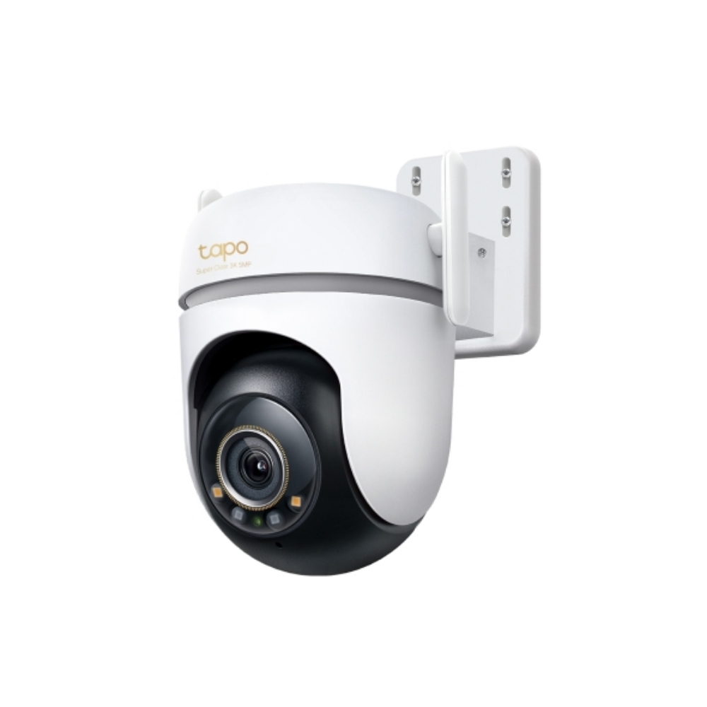 Cámara TPLINK de seguridad Wi-Fi con panorámica e inclinación para exteriores - Componentes