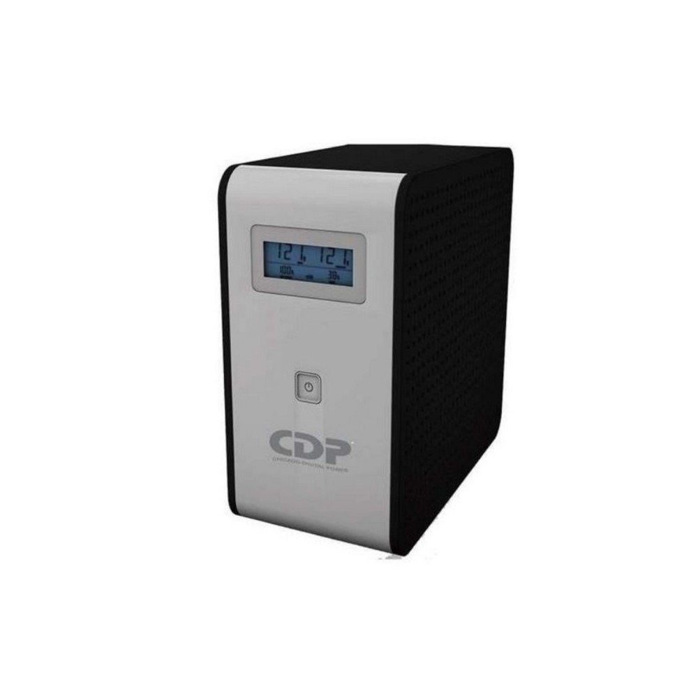 UPS CDP Interactiva CDP, 1000VA/500W 10 Tomas de Salida Pantalla LCD Software de monitoreo - Componentes