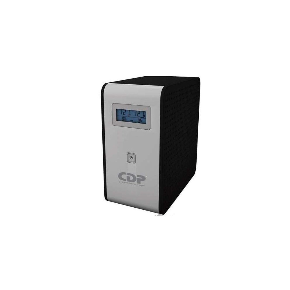 Ups CDP Interactiva 1200VA/720W 10 Tomas de Salida Pantalla LCD Software de Monitoreo COLOR Negro - Componentes
