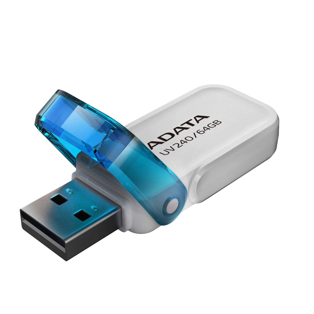 MEMORIA USB 2.0 UV240 COLOR BLANCO AZUL - Componentes