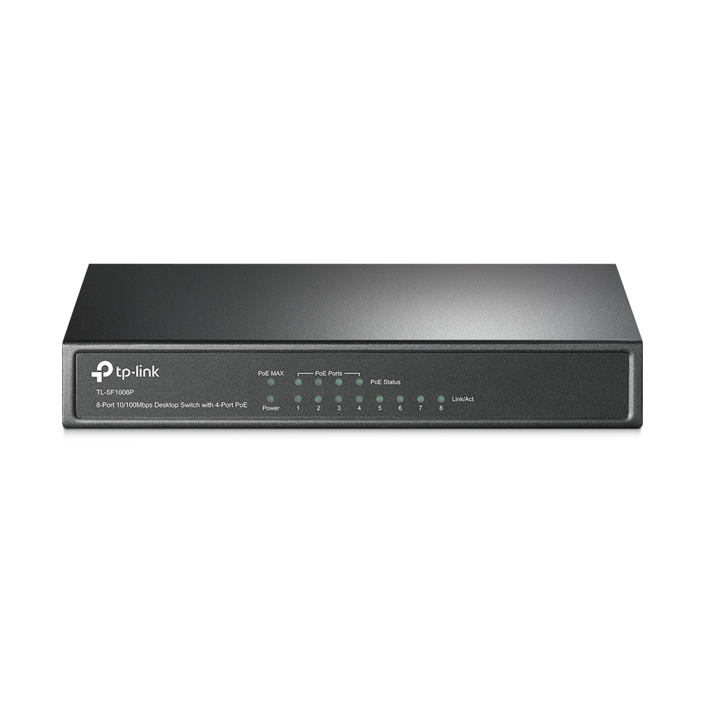 Switch PoE de escritorio Gigabit de 8 puertos - Componentes