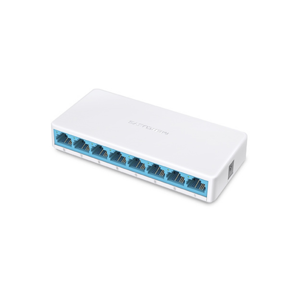 Switch MERCUSYS de Escritorio 8 Puertos COLOR Blanco - Componentes