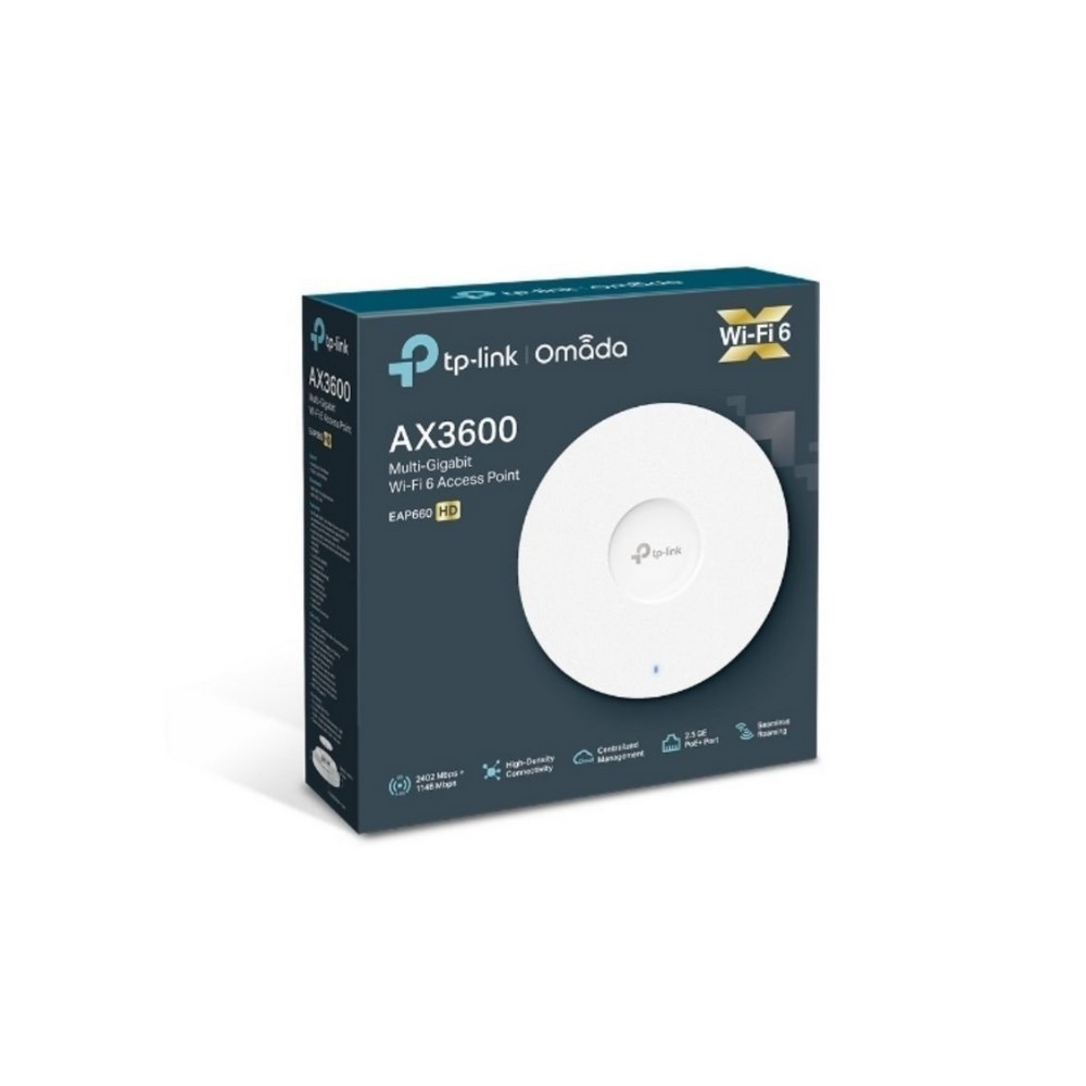 Access Point Tplinksmb Multi-Gigabit AX3600 Doble banda - Componentes - Imagen 3 Access Point Tplinksmb Multi-Gigabit AX3600 Doble banda - Componentes - Imagen 3