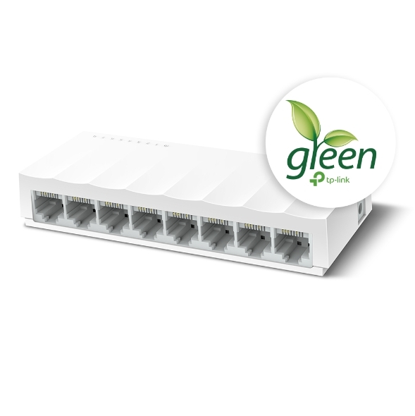 Switch TPLINK 8 Puertos 10/100 COLOR Blanco - Componentes - Imagen 2