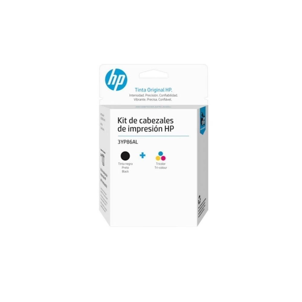 CABEZAL HP KIT CABEZALES IMPRESIÓN NEGRO + TRICOLOR - Componentes