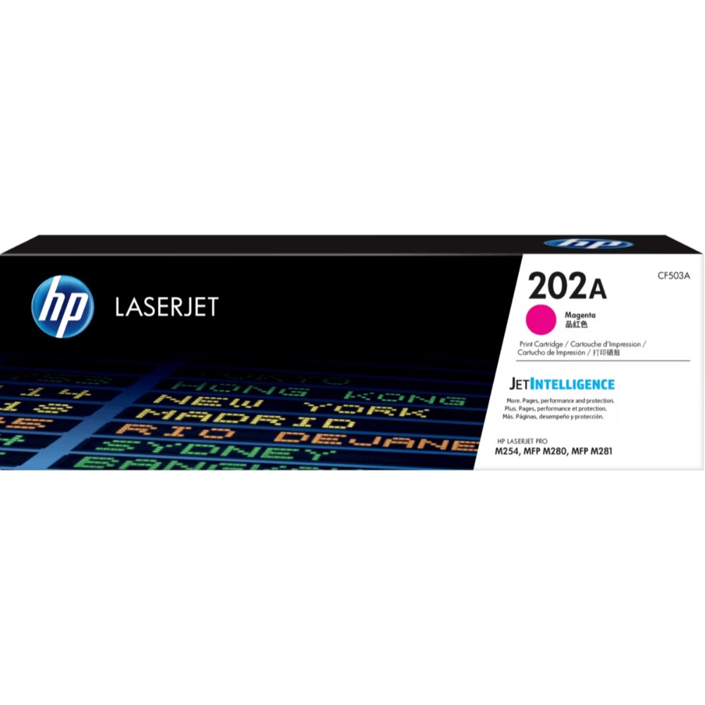 TONER HP MAGENTA   LaserJet Pro M254 Printer series, HP Color LaserJet Pro MFP M280 Printer series 1 - Componentes