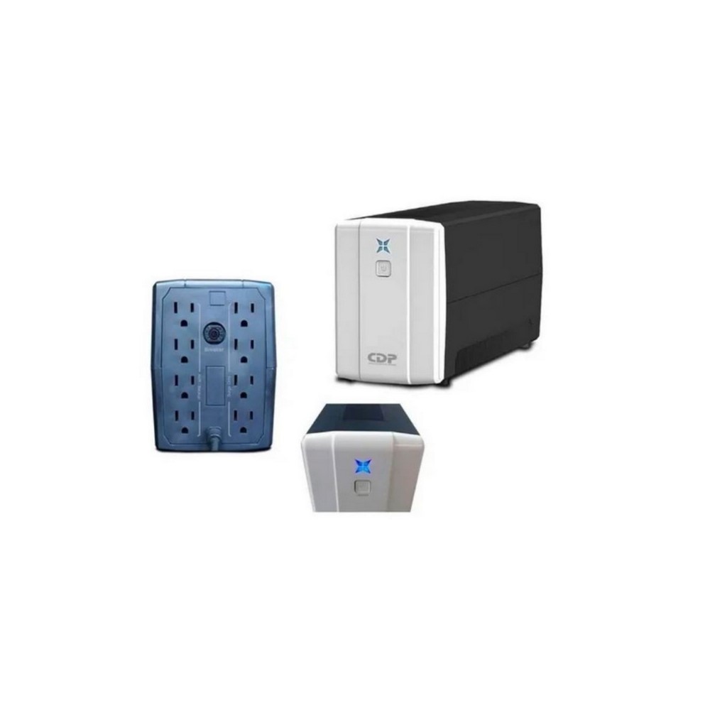 Ups CDP Interactiva 750VA/300W 8 Tomas COLOR Negro - Componentes