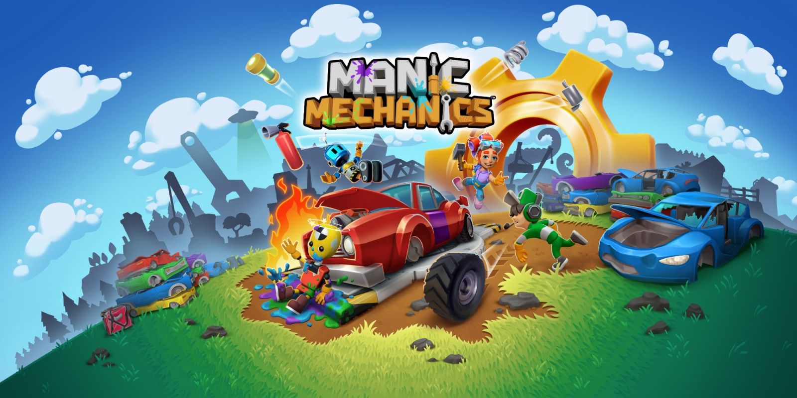 Manic Mechanics, annunciata l'uscita delle versioni PC, PS4 e One