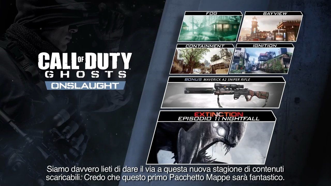 Annunciato Call of Duty: Ghosts Onslaught 