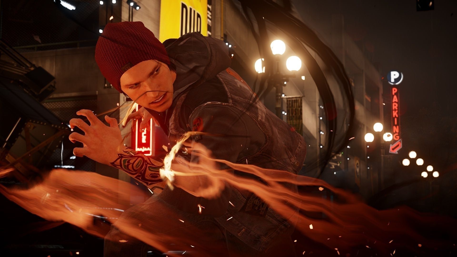Gameplay off-screen per inFamous: Second Son