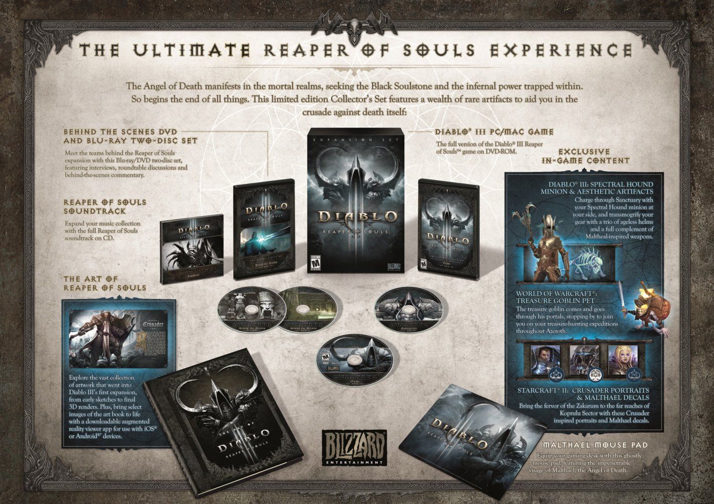 Unbox Collector's Edition di Diablo III: Reaper of Souls