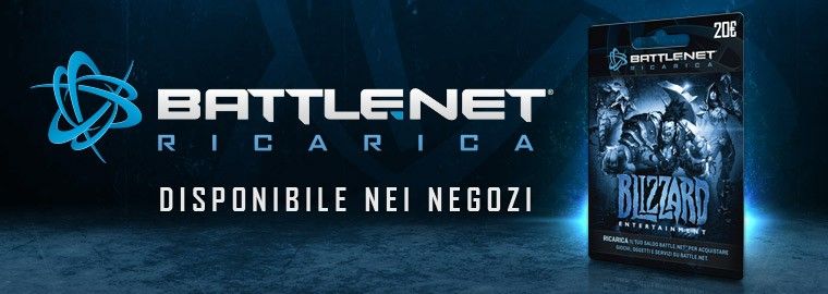 Arrivano le ricariche Battle.net