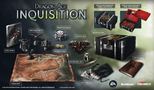 Svelati i contenuti della Collector's Edition di Dragon Age: Inquisition