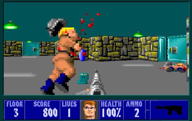 Wolfenstein 3D ''sognato'' in The New Order