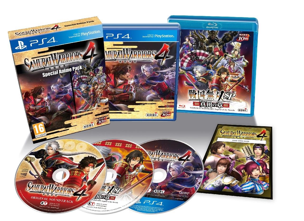 Samurai Warriors 4 e la Collector's Edition del decennale