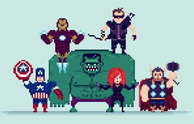 Gli Avengers in 8-bit? si può fare!