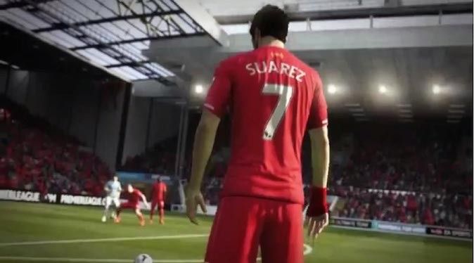 FIFA 14: Luis Suarez paga il conto del morso a Chiellini anche sul videogame