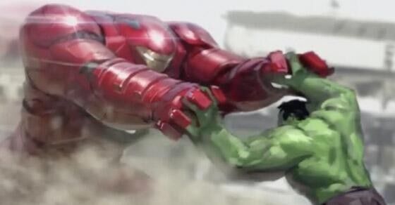 [Comic-Con 2014] Hulkbuster vs Hulk