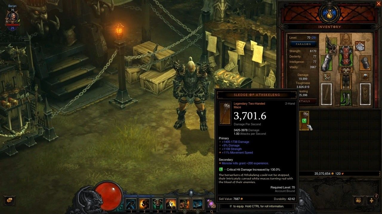 Patch 2.1.0 per Diablo III su PC e Mac