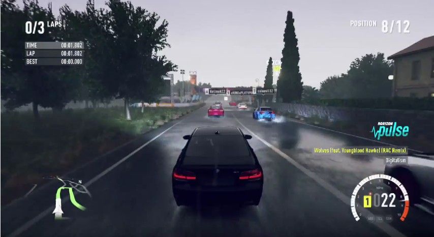 Forza Horizon 2 - Un nuovo video gameplay illustra gli effetti della pioggia