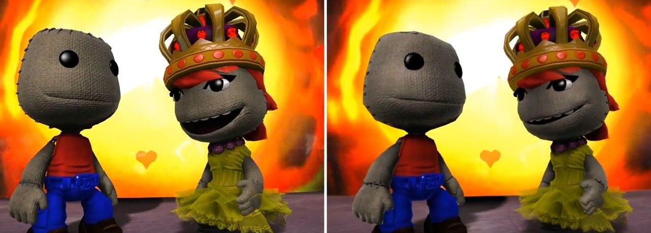 Graphic Comparison per LittleBigPlanet 3