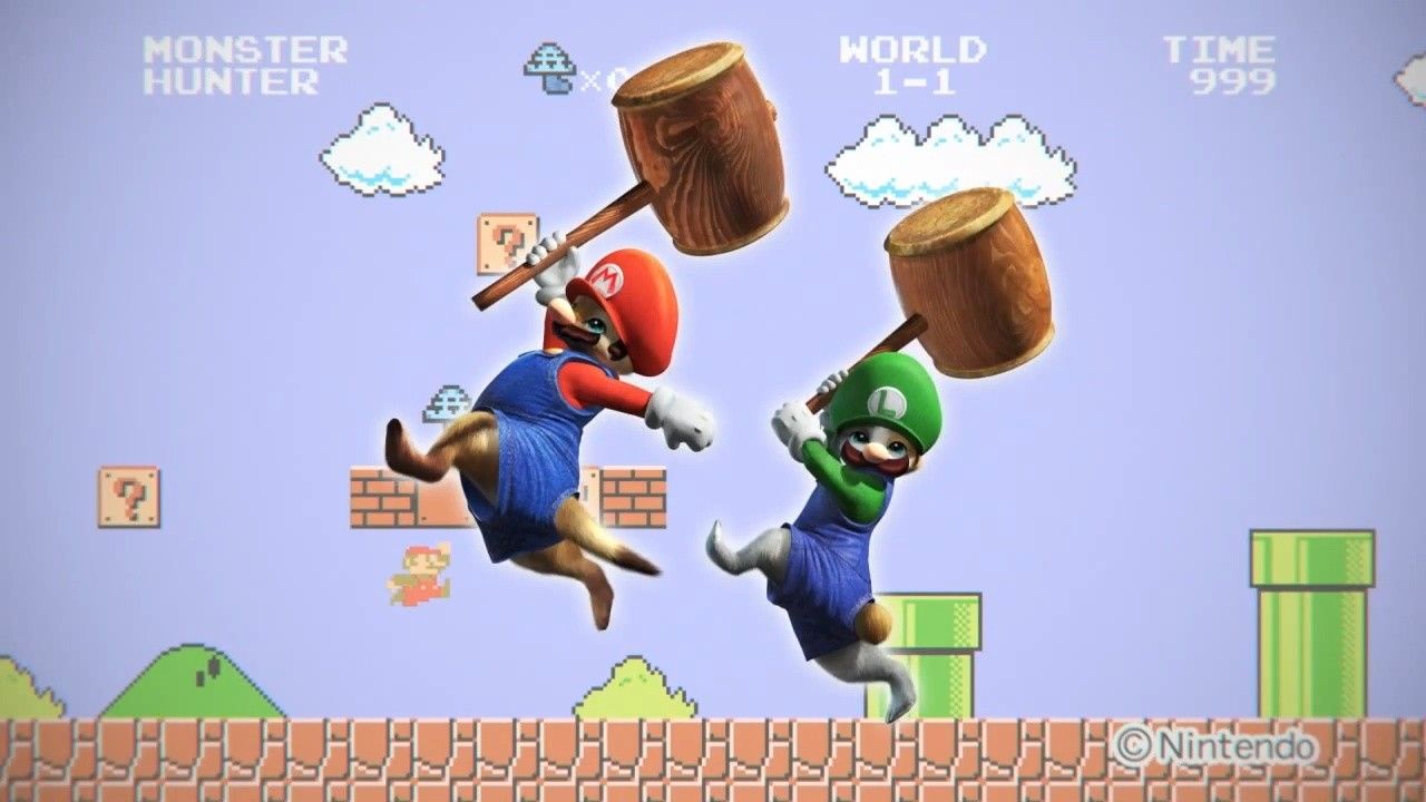 Felyne come Mario e Luigi in MH4 Ultimate