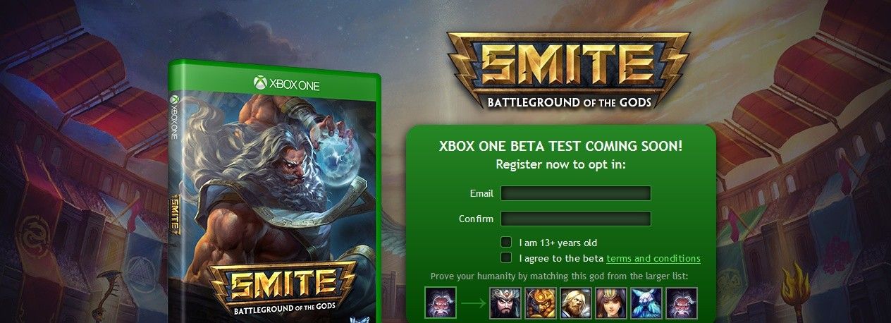 Smite apre le iscrizioni per la Beta Xbox One