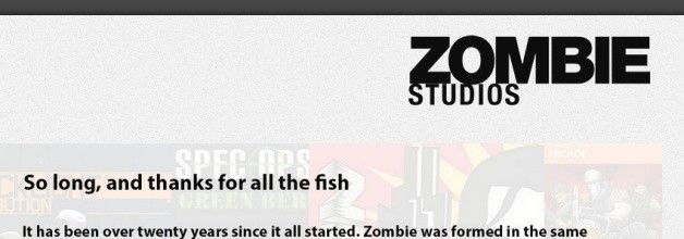 Chiude Zombie Studios